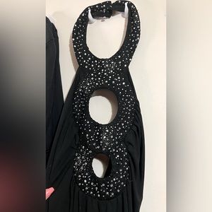 Long black formal. Bought from Victoria’s Secret unaltered.